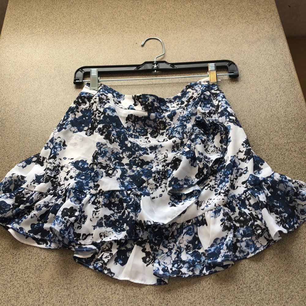 Parker mini floral skirt